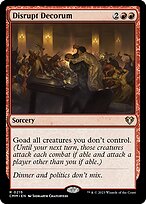 Quebrar o Decoro — Commander Masters 215