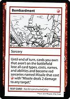 Bombardment — Mystery Booster Playtest Cards 2021 53