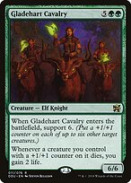 Cavalaria de Cervos-de-clareira — Duel Decks: Elves vs. Inventors 11