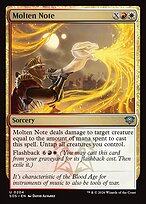 Molten Note — Secrets of Strixhaven 204
