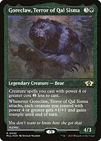 Garra Cruenta, Terror de Qal Sisma — Multiverse Legends 92