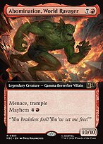 Abomination, World Ravager — Marvel Super Heroes Commander 355