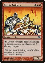 Artilharia Órquica — Eighth Edition 207★