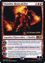Chandra, Coração de Fogo — Core Set 2021 Promos 135s