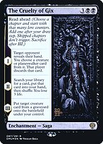 A Crueldade de Gix — Dominaria United Promos 87s
