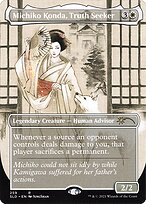 Michiko Konda, a Busca-Verdade — Kamigawa Ink 259