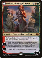 Arlinn, a Esperança da Matilha // Arlinn, a Fúria da Lua — Innistrad: Midnight Hunt 211