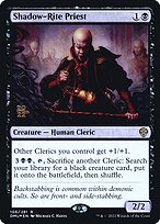 Sacerdote do Rito das Sombras — Dominaria United Promos 106s