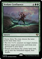 Confluência Verdejante — Commander Masters 329