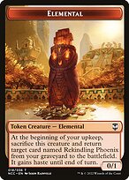 Elemental — New Capenna Commander Tokens 18