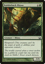 Rinoceronte Calicodorso — Return to Ravnica 132