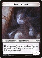 Spirit Cleric — Innistrad: Crimson Vow Tokens 4