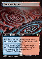 Turbulent Springs — Secrets of Strixhaven Commander 105