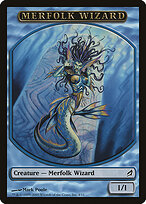 Merfolk Wizard — Lorwyn Tokens 4