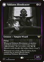 Conjuradora de Sangue Voldaren // Invocadora de Morcegos-de-sangue — Innistrad: Double Feature 404