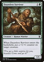 Sobrevivente Intrépido — Zendikar Rising 184