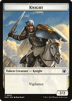 Knight — March of the Machine Commander Tokens 7