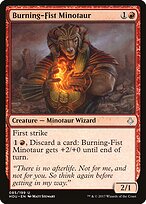 Minotauro do Punho Flamejante — Hour of Devastation 85
