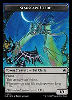 Starscape Cleric — Bloomburrow Tokens 15