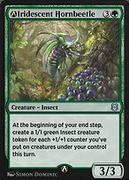 A-Iridescent Hornbeetle — Zendikar Rising A-187