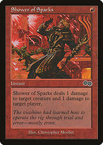 Chuva de Centelhas — Urza's Saga 217