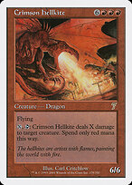 Dragão Avérneo Escarlate — Seventh Edition 178