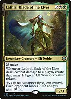 Lathril, Espada dos Elfos — Kaldheim Commander 1