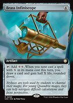 Brass Infiniscope — Secrets of Strixhaven Commander 99