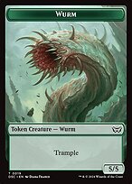 Wurm — Duskmourn Commander Tokens 19