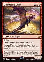 Stormscale Scion — Tarkir: Dragonstorm Promos 123p