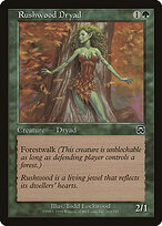Dríade de Rushwood — Mercadian Masques 263