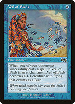 Véu de Pássaros — Urza's Saga 106