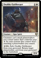 Onakke Oathkeeper — Commander Masters 722