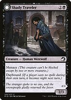 Viajante Suspeito // Predador à Espreita — Innistrad: Midnight Hunt 120