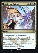 Inevitable Defeat — Tarkir: Dragonstorm Promos 194s