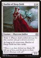 Duelista de Fé Profunda — Phyrexia: All Will Be One 9