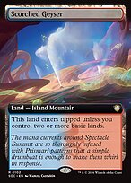 Scorched Geyser — Secrets of Strixhaven Commander 102