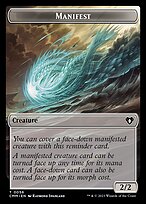 Manifest — Commander Masters Tokens 56