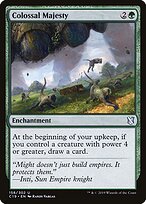 Majestade Colossal — Commander 2019 158