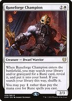 Campeão da Forja Rúnica — Kaldheim Promos 26p