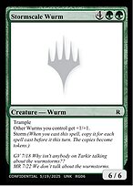 Stormscale Wurm — Unknown Event RG06