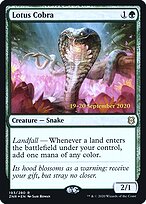 Cobra de Lótus — Zendikar Rising Promos 193s
