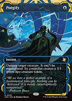 Pongidizar — Secrets of Strixhaven Mystical Archive 20