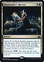 Colheita da Invocadora de Carniçais — Innistrad: Midnight Hunt Promos 225s