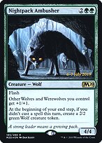 Emboscador da Matilha Noturna — Core Set 2020 Promos 185s