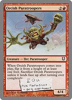 Orcish Paratroopers — Unhinged 83
