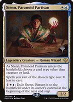 Stenn, Partidário Paranoico — Dominaria United Promos 221p
