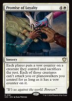 Promessa de Lealdade — Secrets of Strixhaven Commander 161