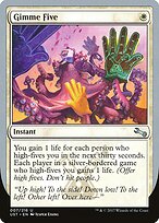 Gimme Five — Unstable 7