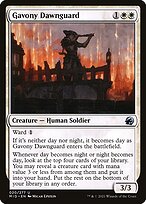 Guardiã da Aurora de Gavony — Innistrad: Midnight Hunt 20